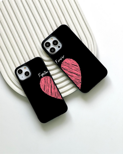 Love Forever Together Glass Case