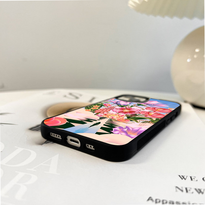 Heavenly Aura Bloom Glass Case