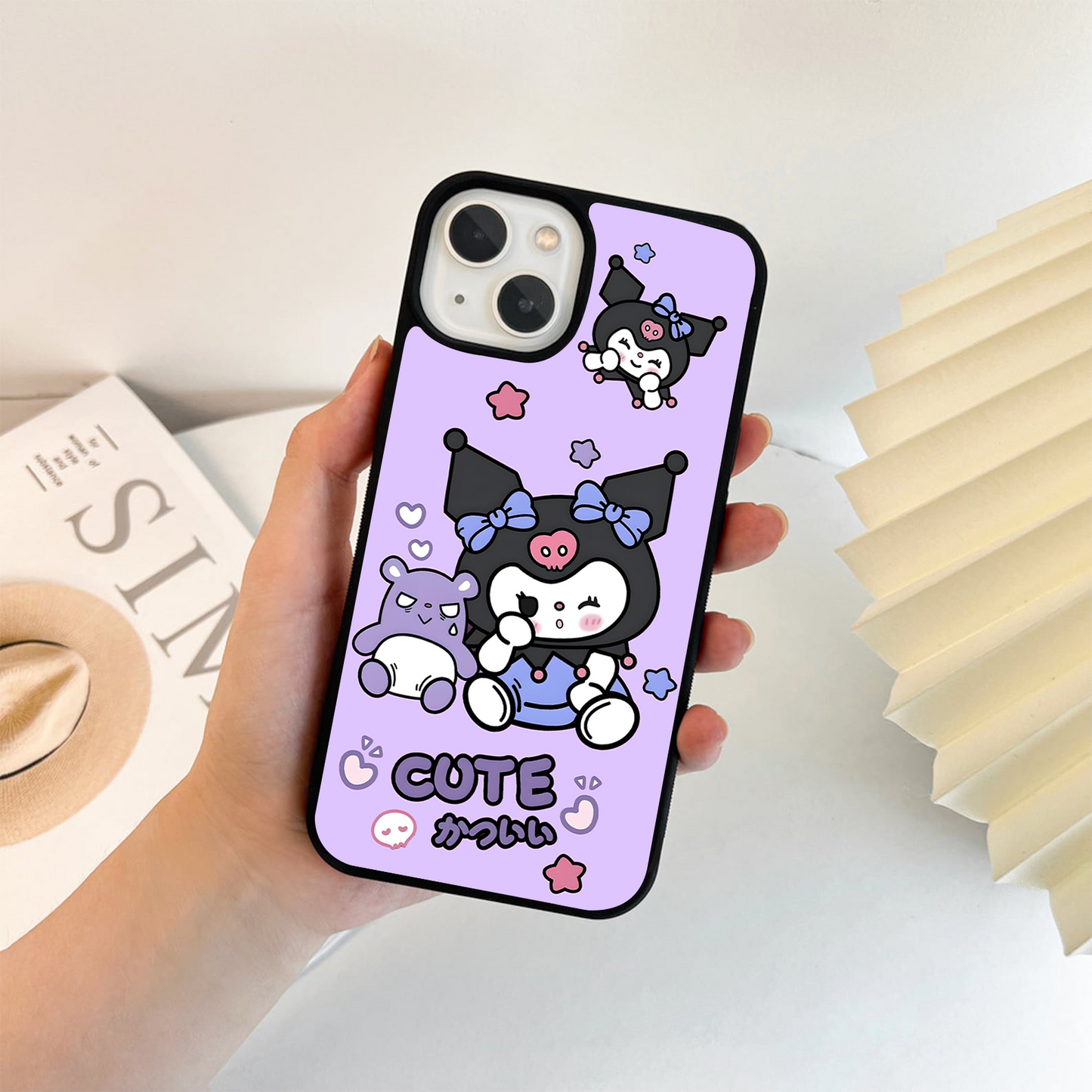 Playful Star Queen Glass Case