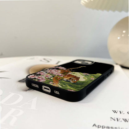 Tiger Blossom Spirit Glass Case