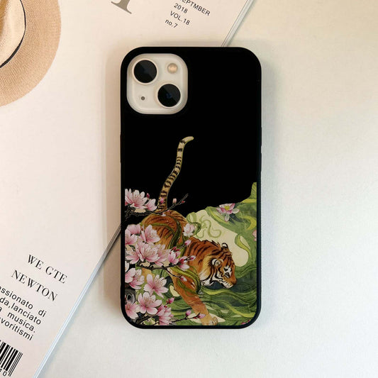 Tiger Blossom Spirit Glass Case