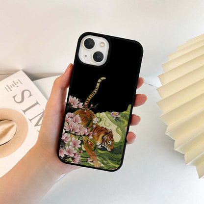 Tiger Blossom Spirit Glass Case