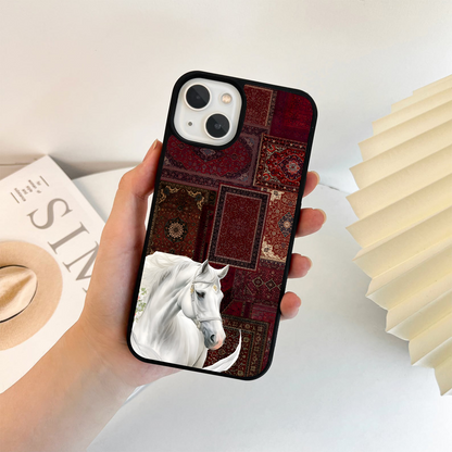 Royal Stallion Elegance Glass Case