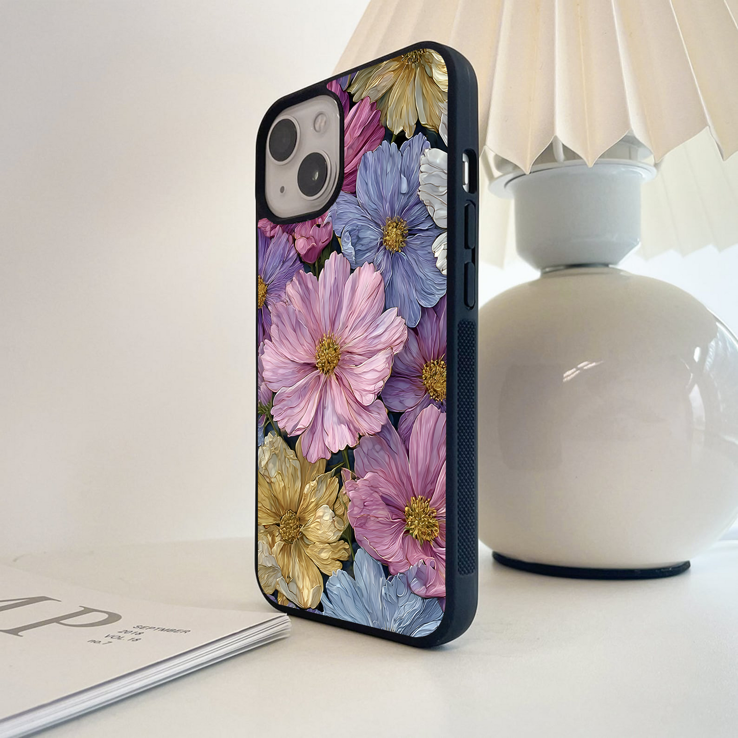 Garden Bloom Symphony Glass Case