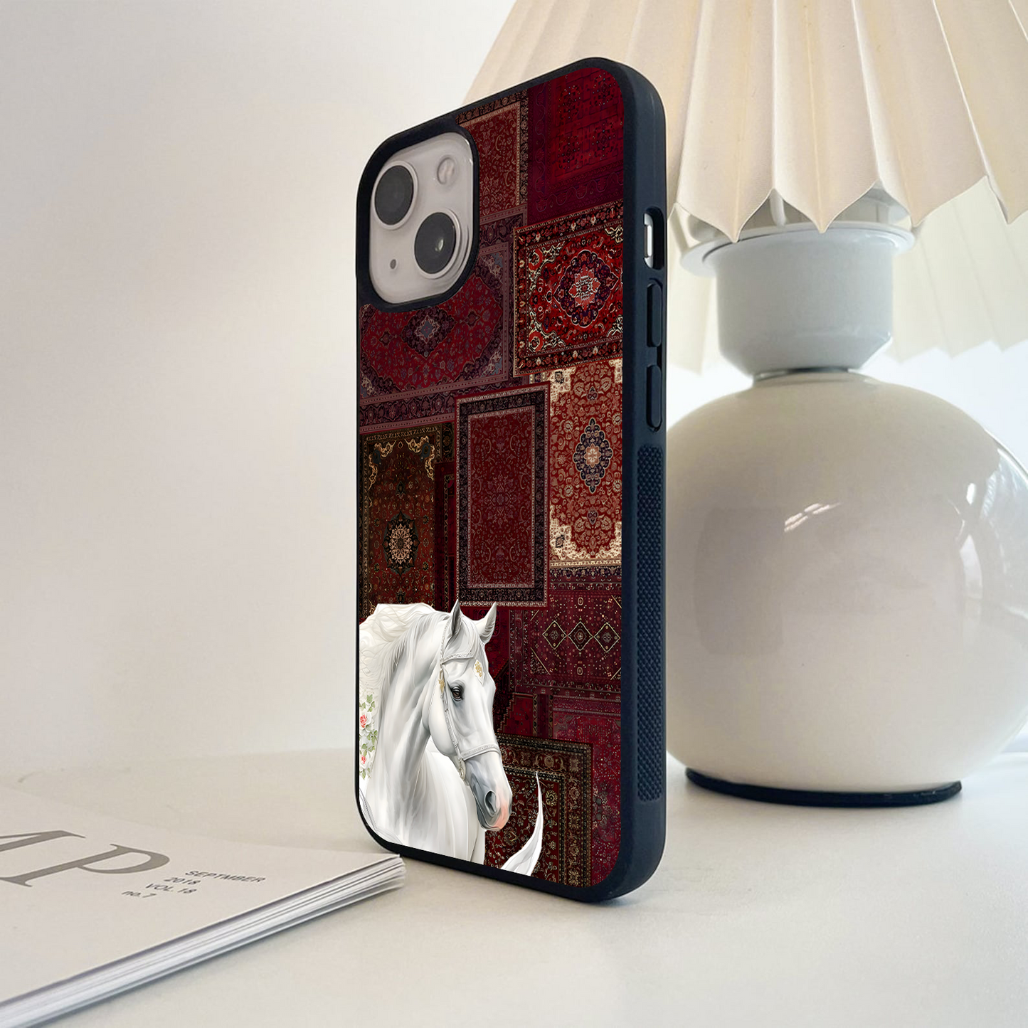 Royal Stallion Elegance Glass Case