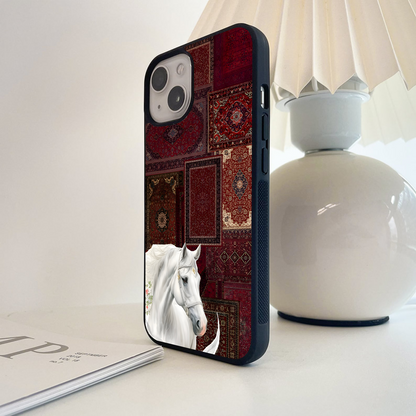 Royal Stallion Elegance Glass Case