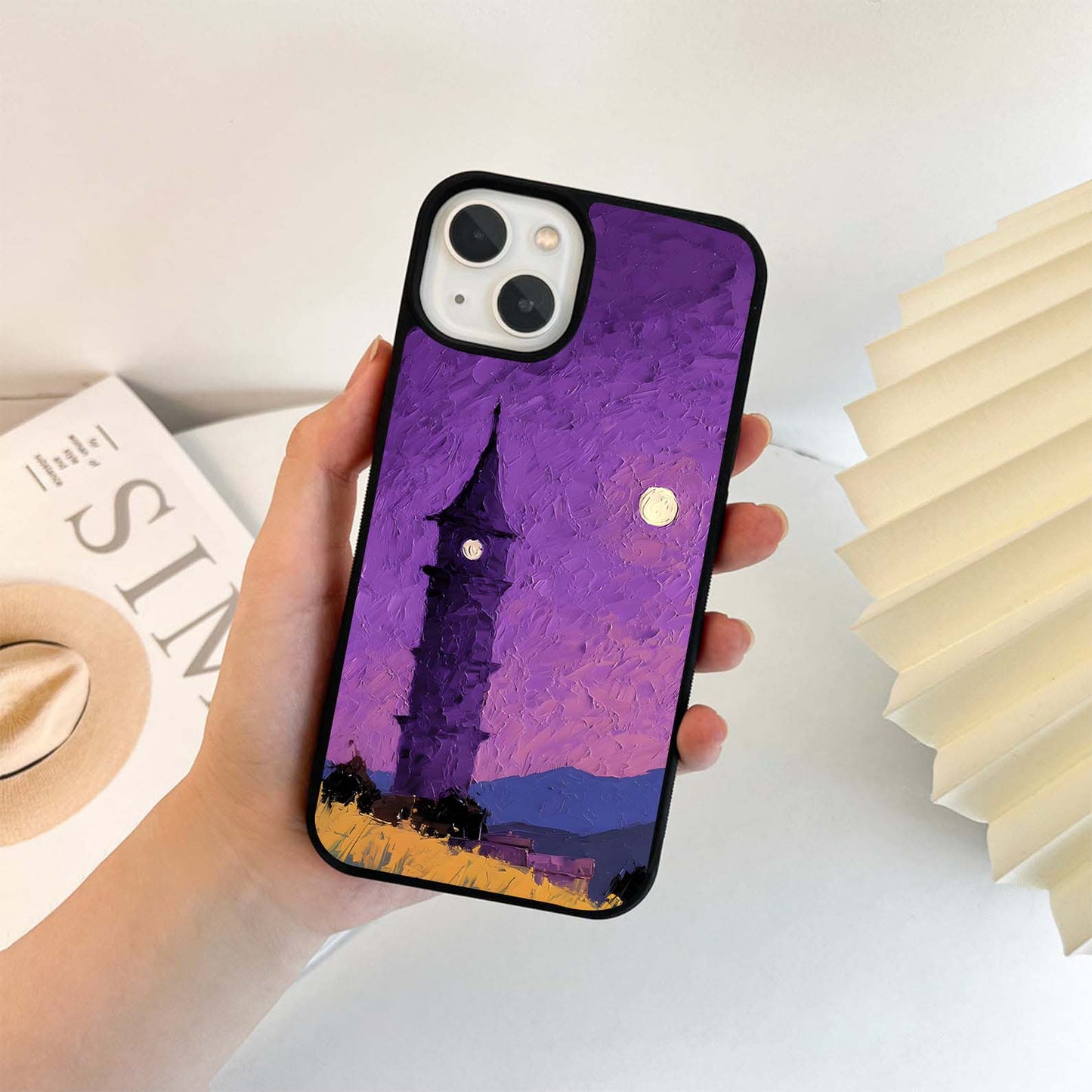 Twilight Tower Glow Glass Case