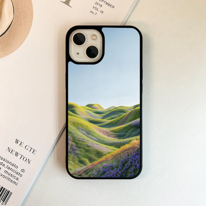 Hillside Bloom Glass Case