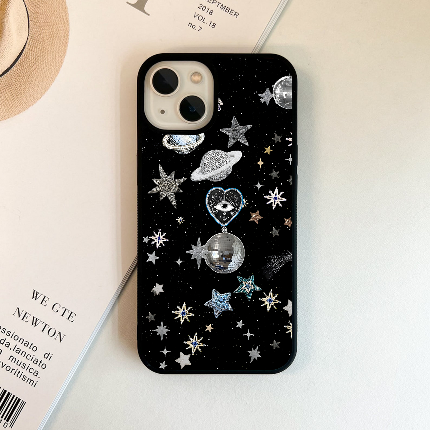 Galactic Spark Shine Glass Case