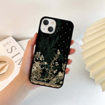 Regal Botanical Tapestry Glass Case