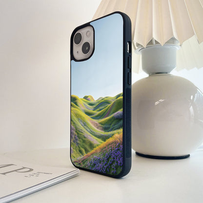 Hillside Bloom Glass Case