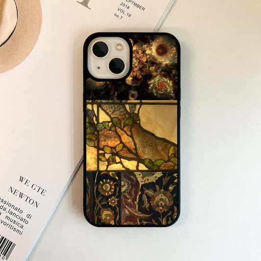 Vintage Bloom Glass Case