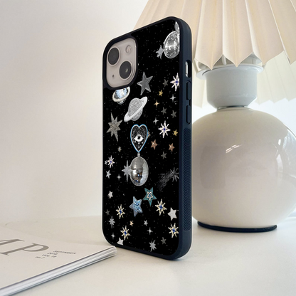 Galactic Spark Shine Glass Case
