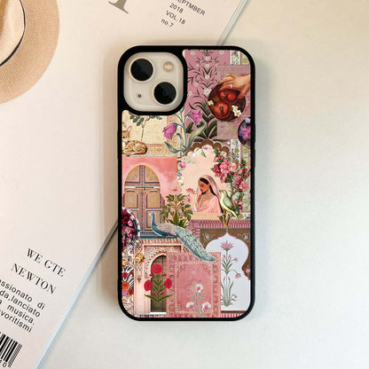 Romantic Mughal  Art Glass Case