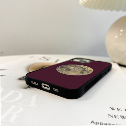 Golden Lunar Glow Glass Case