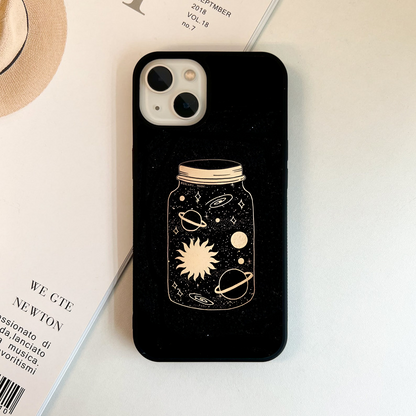 Dark Space Galaxy Glass Case
