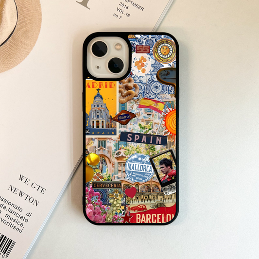 Spanish Summer Vibes Glass Case