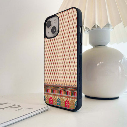 Vintage Rose Royale Glass Case