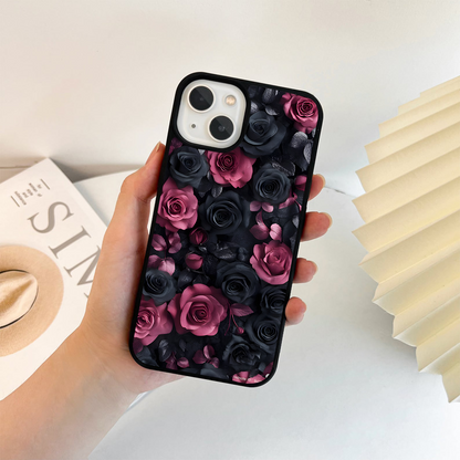 Velvet Rose Aura Glass Case