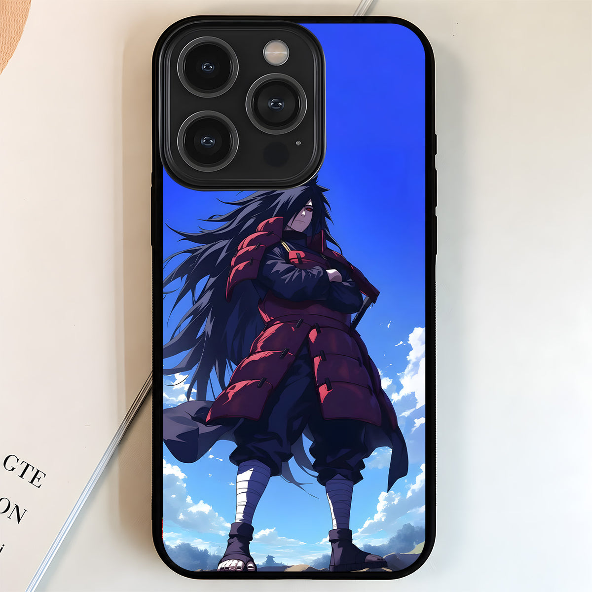 Naruto Madara Legend Glass Case