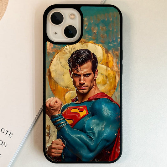 Superman Golden Power Glass Case