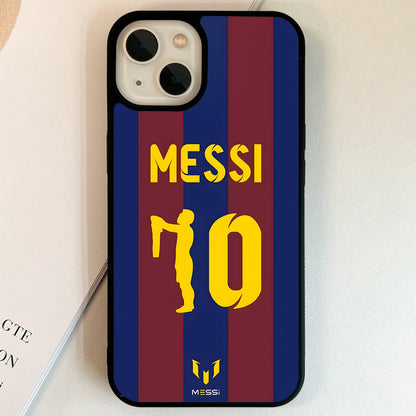 Messi Barcelona Number Ten Glass Case
