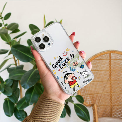 Good Luck Shinchan Clear Silicon Cover