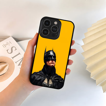 Batman Golden Portrait Glass Case