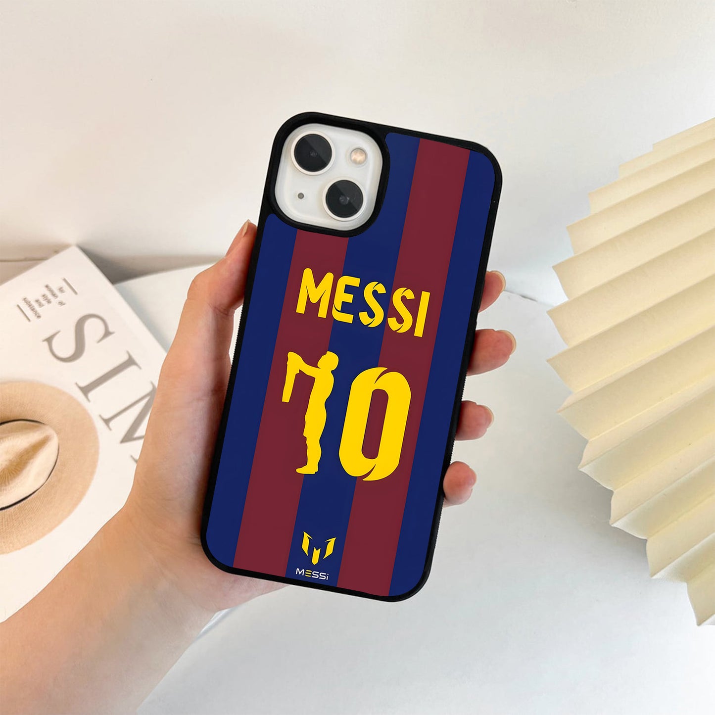 Messi Barcelona Number Ten Glass Case