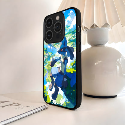 Pokemon Lucario Paradise Glass Case
