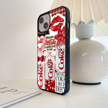 Diet Coke Obsession Glass Case