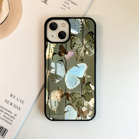 Butterflies in sunlight Glass Case