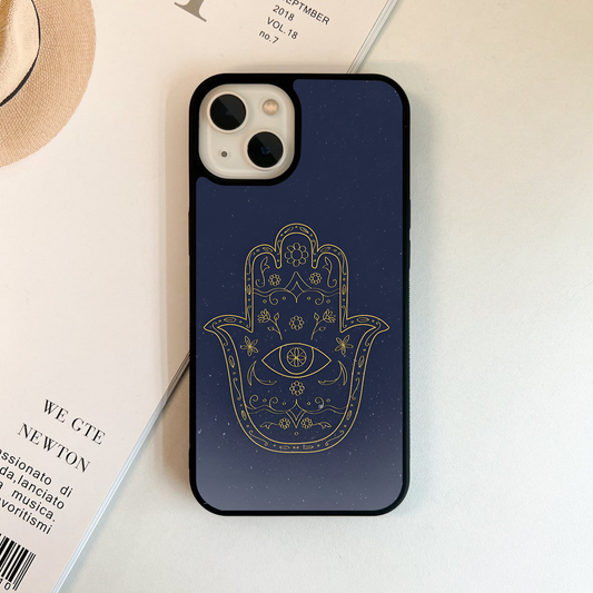 Hamsa Hand Glass Case