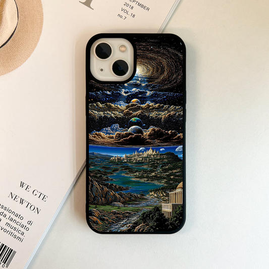 Celestial Dreamscape Glow Glass Case