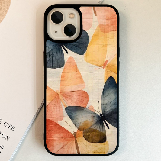 Pro Butterfly Painting Glass Case