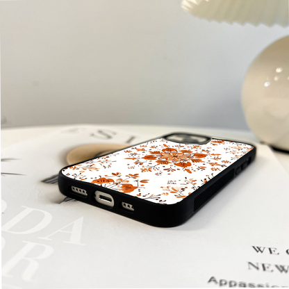 Rustic Bloom Charm Glass Case