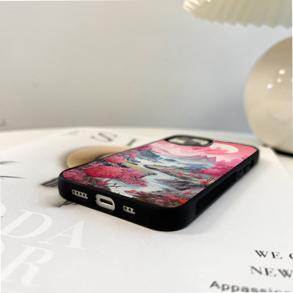 Cotton Candy Falls Glass Case