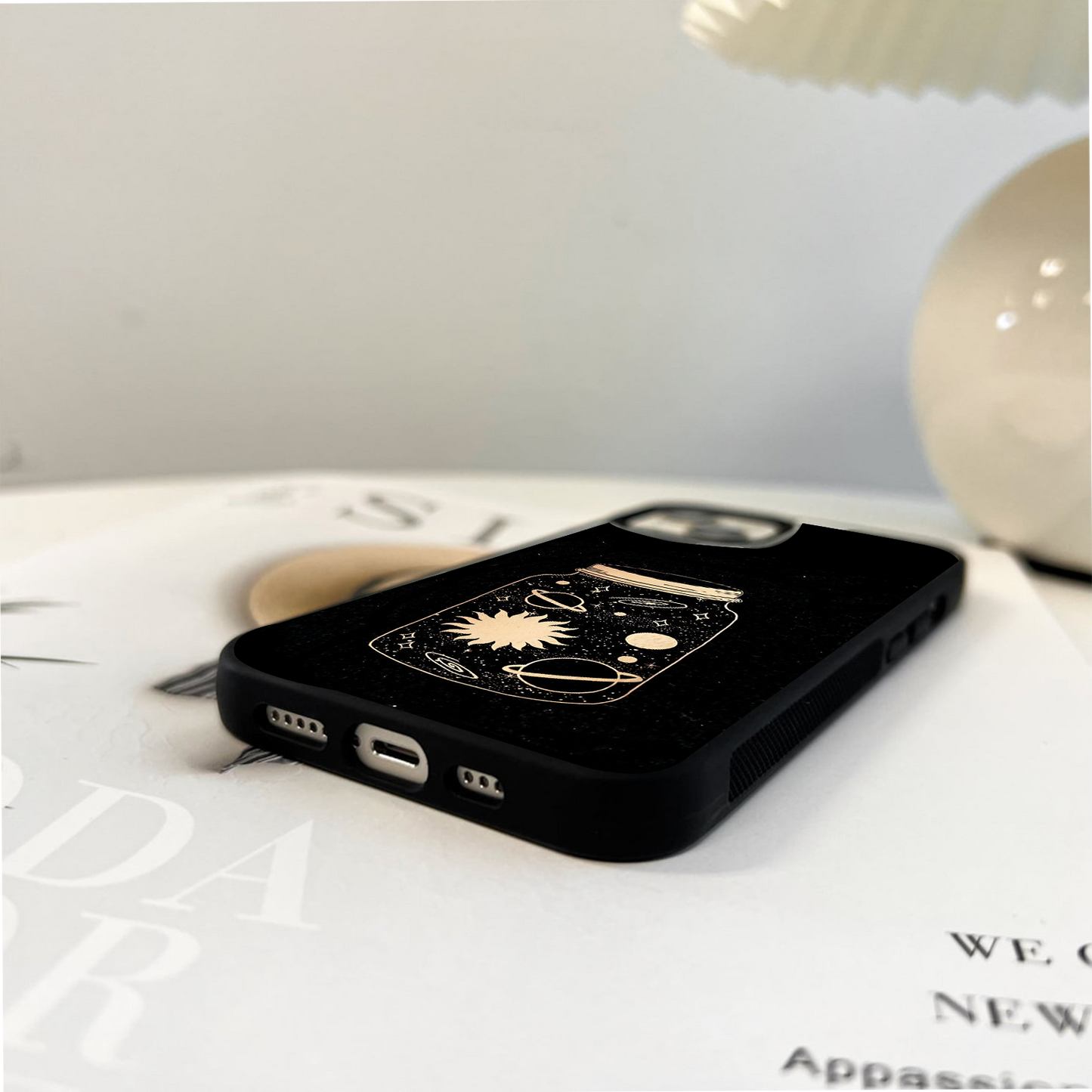 Dark Space Galaxy Glass Case