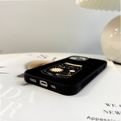 Dark Space Galaxy Glass Case