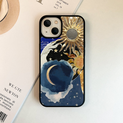 Golden Sun Harmony Glass Case