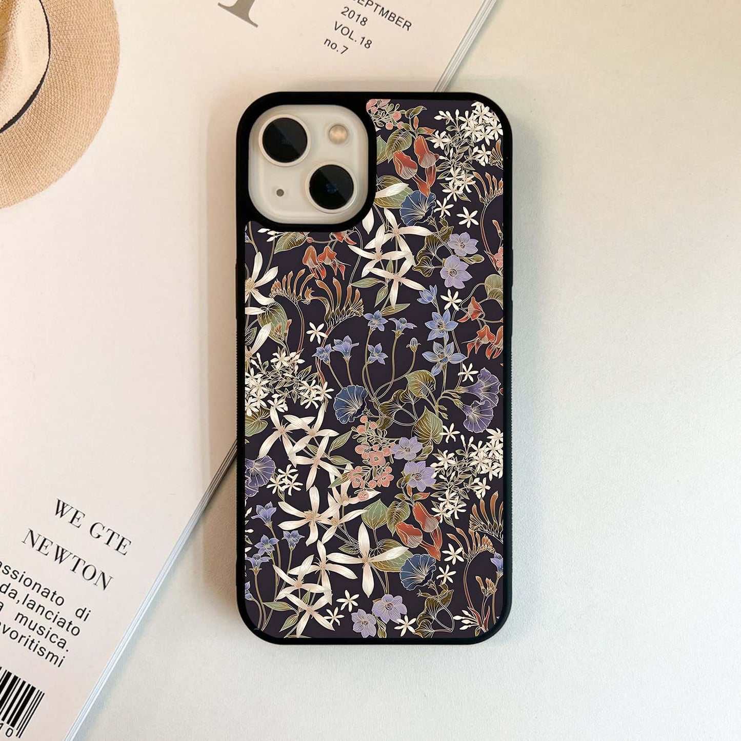 Wild Meadow Tapestry Glass Case