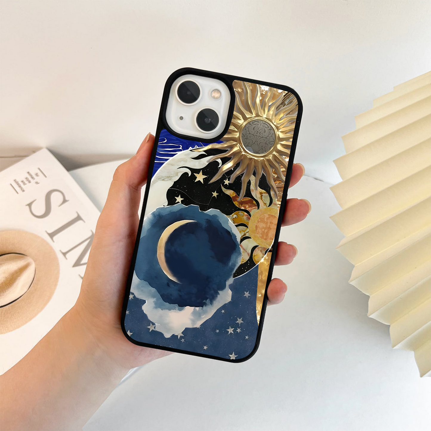 Golden Sun Harmony Glass Case