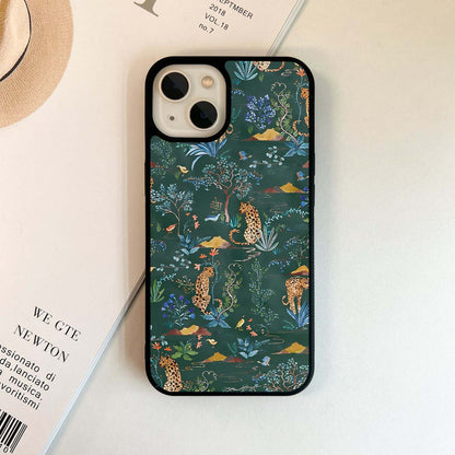 Wild Savannah Bloom Glass Case