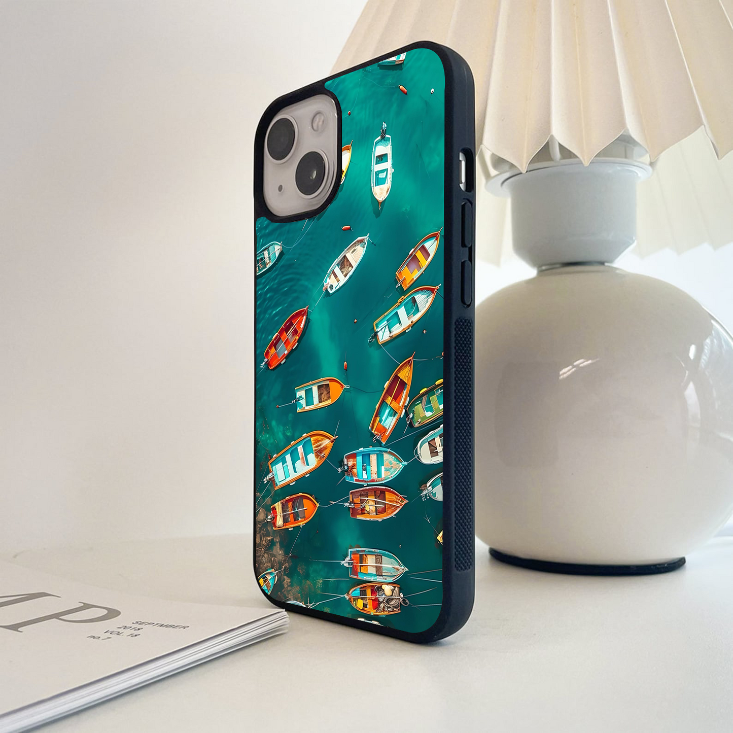 Tangled Boat Bliss Glass Case