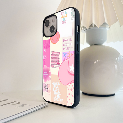 Pink Praise Mood Glass Case