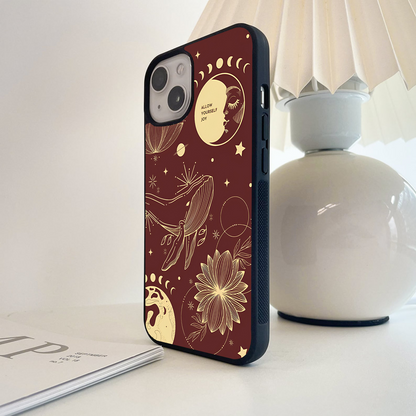 Cosmic Phases Glass Case