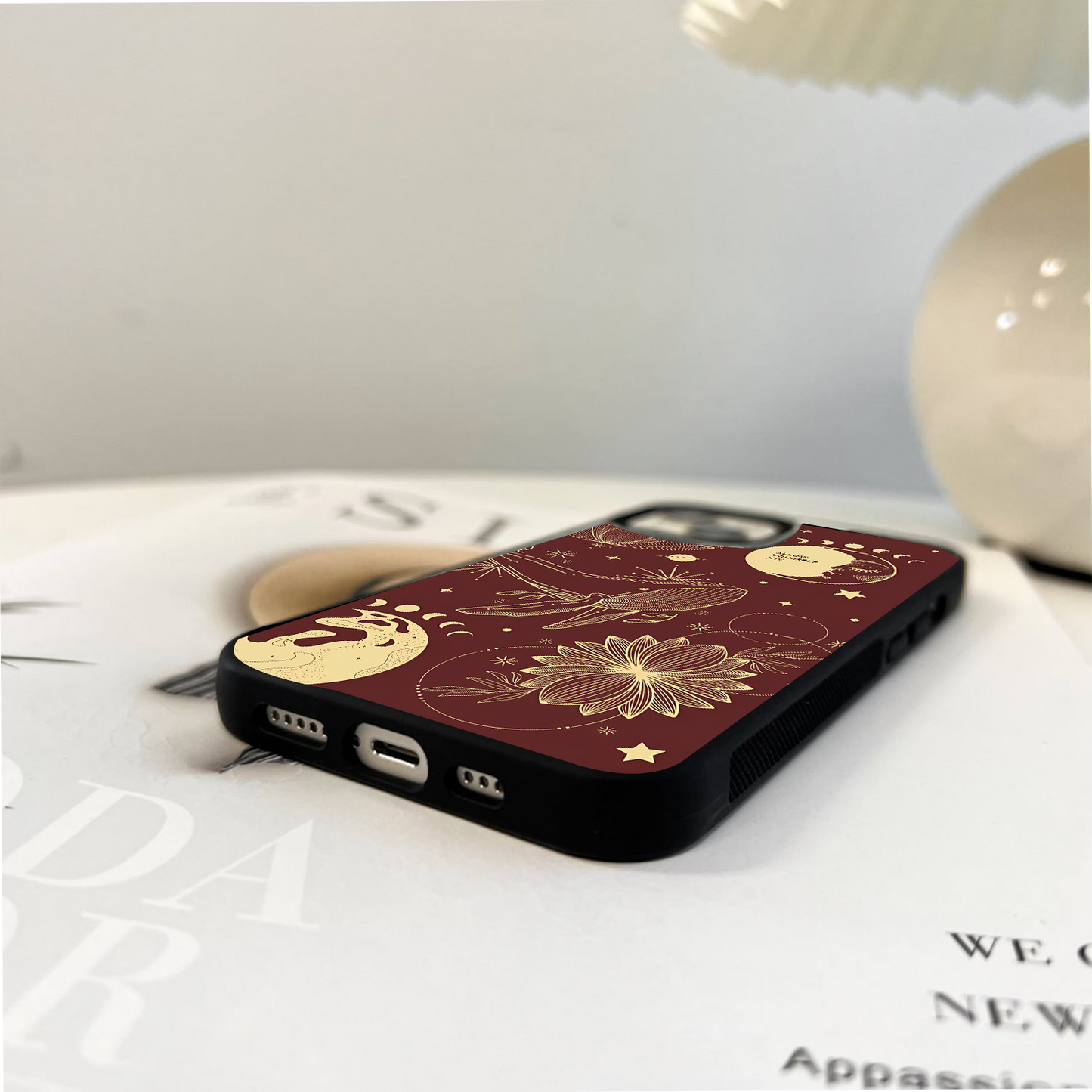 Cosmic Phases Glass Case