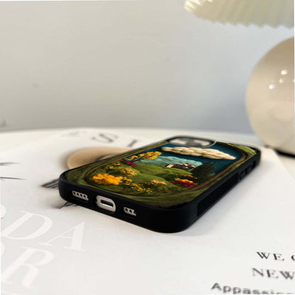 Woolen Meadow Retreat Glass Case