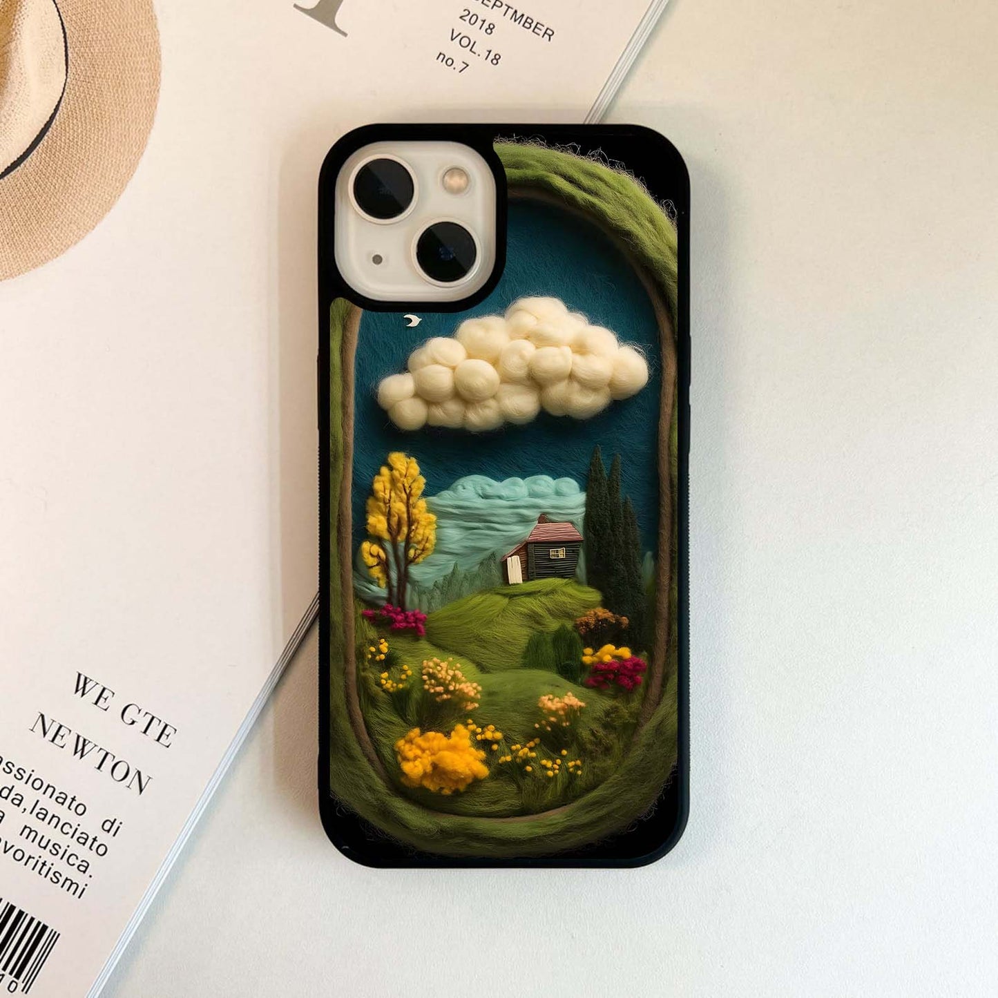 Woolen Meadow Retreat Glass Case