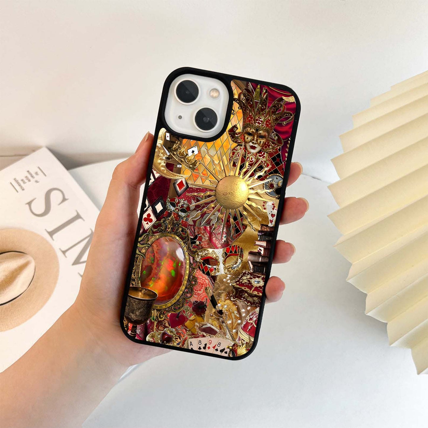 Regal Masquerade Glass Case